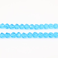 A5020-5 # Beat Qualität Aqua Blau Facettierte Kristall 10mm kristall perlen großhandel kristall helix armband twisted glasperlen für DIY